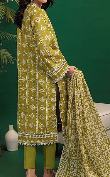 Bonanza Green Lawn Suit (2 Pcs) | Pakistani Lawn Dress in USA- Image 2