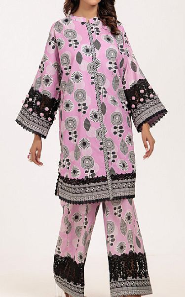 Bonanza Pink Lawn Suit (2 pcs) | Pakistani Lawn Dress in USA- Image 1