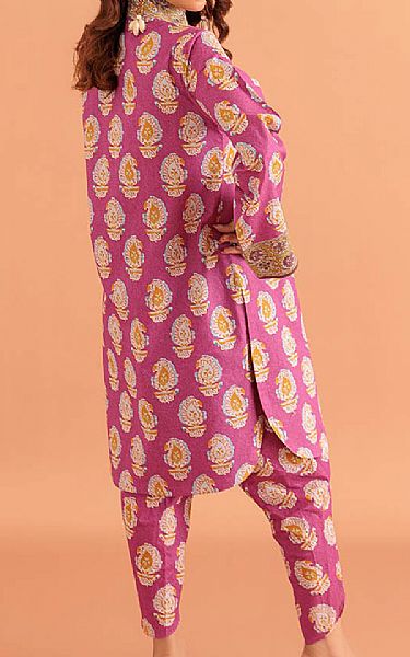 Bonanza Pink Lawn Suit (2 pcs) | Pakistani Lawn Dress in USA- Image 2
