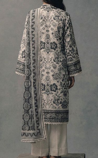 Bonanza Off-white Lawn Suit | Pakistani Lawn Dress in USA- Image 2