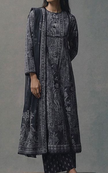 Bonanza Black Lawn Suit | Pakistani Lawn Dress in USA- Image 1