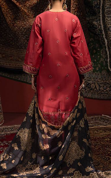 Bonanza Faded Red Cambric Suit | Pakistani Lawn Dress in USA- Image 2