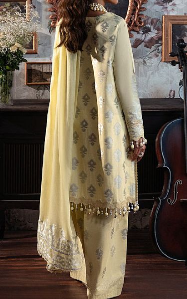 Bonanza Cream Jacquard Suit | Pakistani Lawn Dress in USA- Image 2