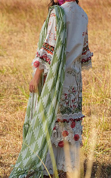 Bonanza Off White Lawn Suit | Pakistani Lawn Dress in USA- Image 2