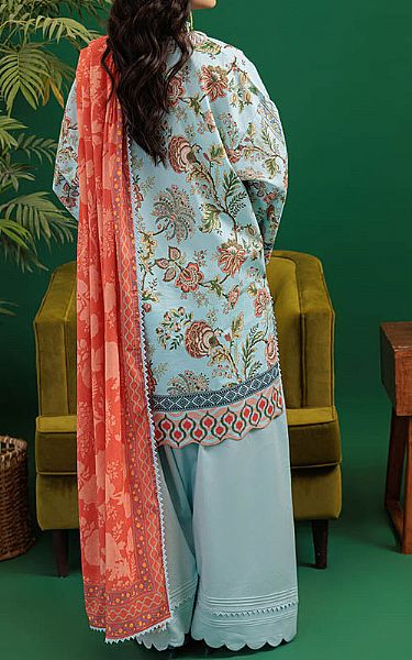 Bonanza Turquoise Lawn Suit | Pakistani Lawn Dress in USA- Image 2