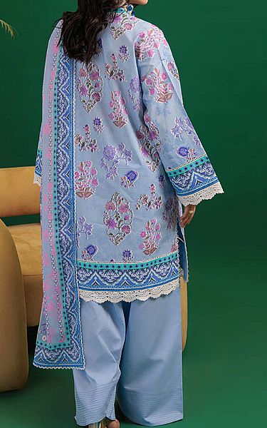 Bonanza Cadet Blue Lawn Suit | Pakistani Lawn Dress in USA- Image 2