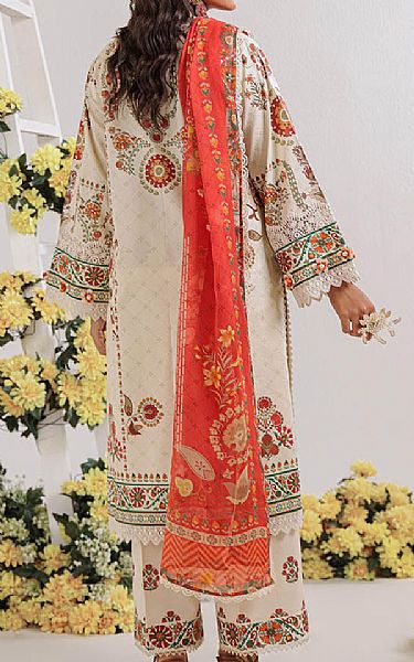 Bonanza Off White Lawn Suit | Pakistani Lawn Dress in USA- Image 2