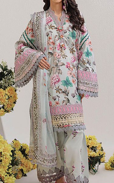 Bonanza Grey Lawn Suit | Pakistani Lawn Dress in USA- Image 1