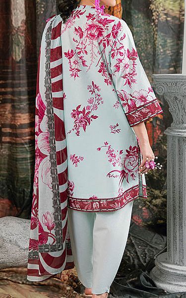 Bonanza Light Turquoise Lawn Suit | Pakistani Lawn Dress in USA- Image 2