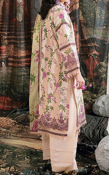 Bonanza Oyster Pink Lawn Suit | Pakistani Lawn Dress in USA- Image 2