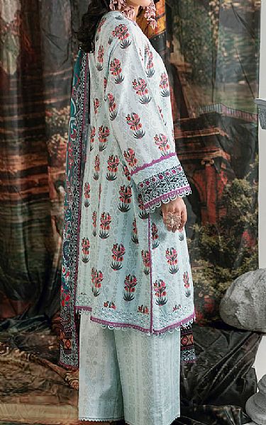 Bonanza Light Blue Lawn Suit | Pakistani Lawn Dress in USA- Image 2