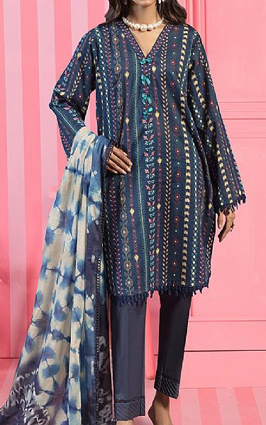 Bonanza Pickled Bluewood Lawn Suit | Pakistani Lawn Dress in USA- Image 1