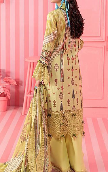Bonanza Lime Green Lawn Suit | Pakistani Lawn Dress in USA- Image 2