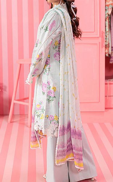 Bonanza Light Blue Lawn Suit | Pakistani Lawn Dress in USA- Image 2