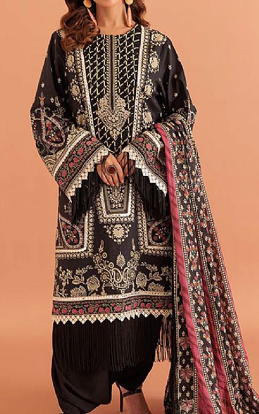 Bonanza Black Lawn Suit | Pakistani Lawn Dress in USA- Image 1