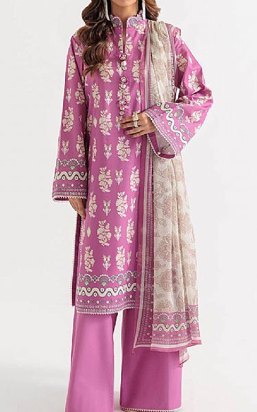Bonanza Pink Pearl Lawn Suit | Pakistani Lawn Dress in USA- Image 1