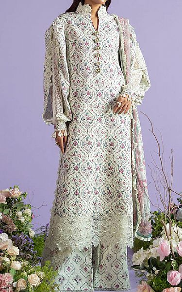 Bonanza Off White Lawn Suit | Pakistani Lawn Dress in USA- Image 1