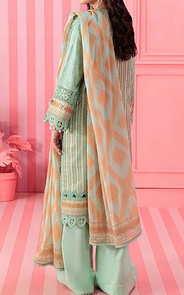 Bonanza Mint Green Lawn Suit (2 pcs) | Pakistani Lawn Dress in USA- Image 2