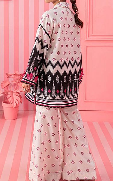 Bonanza Off White/Black Lawn Suit (2 pcs) | Pakistani Lawn Dress in USA- Image 2