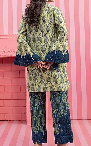 Bonanza Sage Green/Blue Lawn Suit (2 pcs) | Pakistani Lawn Dress in USA- Image 2