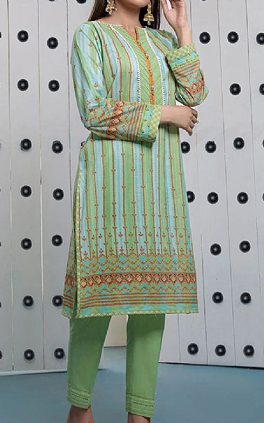 Bonanza Light Green Lawn Suit (2 Pcs) | Pakistani Dresses in USA- Image 2