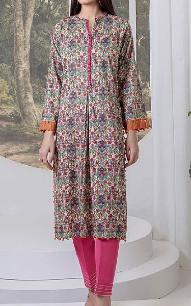 Bonanza Multi Color Lawn Suit (2 Pcs) | Pakistani Dresses in USA- Image 1