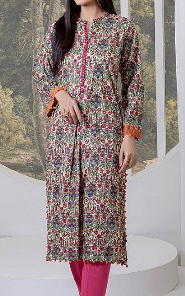Bonanza Multi Color Lawn Suit (2 Pcs) | Pakistani Dresses in USA- Image 2