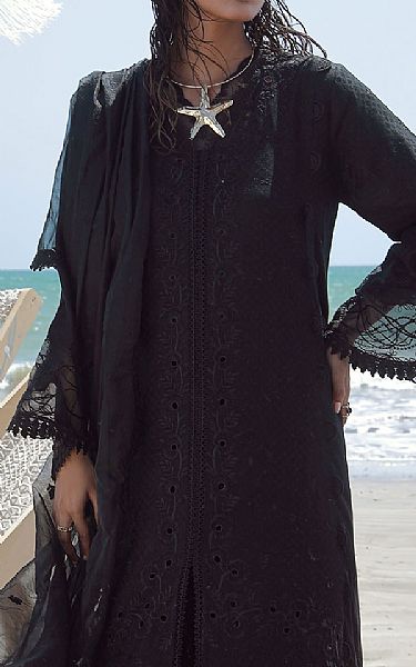 Buzzazi Black Lawn Suit | Pakistani Lawn Dress in USA- Image 2