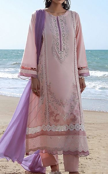Buzzazi Pink Lawn Suit | Pakistani Lawn Dress in USA- Image 1