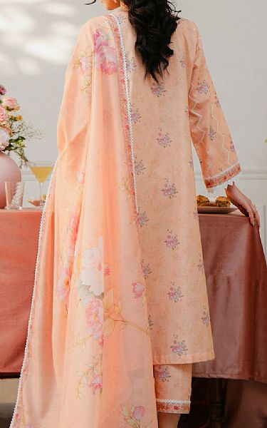 Buzzazi Peach Lawn Suit | Pakistani Lawn Dress in USA- Image 2