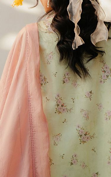 Buzzazi Pastel Green Lawn Suit | Pakistani Lawn Dress in USA- Image 2