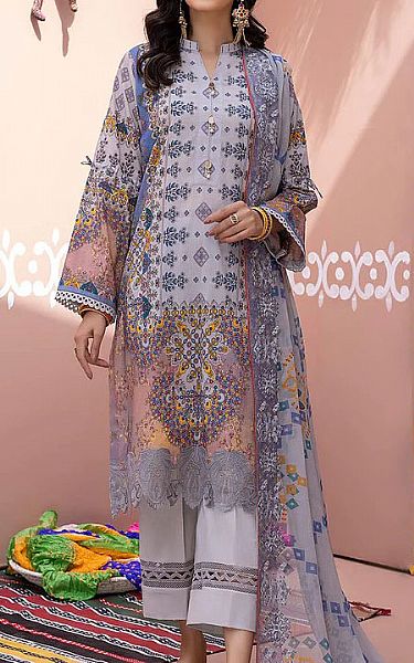 Lilac Lawn Suit | Charizma Pakistani Lawn Suits