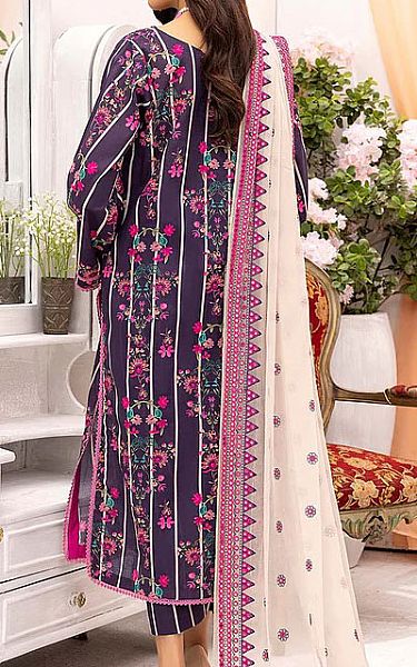 Charizma Indigo Lawn Suit | Pakistani Dresses in USA- Image 2