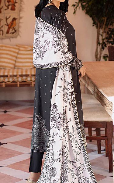 Cross Stitch Black Cotton Suit | Pakistani Dresses in USA- Image 2