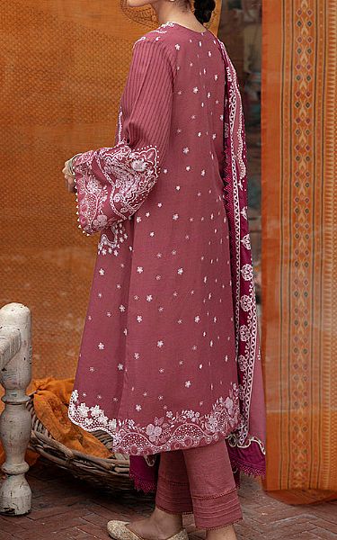 Cross Stitch Brick Khaddar Suit | Pakistani Winter Dresses- Image 2