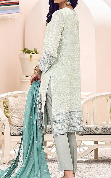 Cross Stitch Green Net Suit | Pakistani Dresses in USA- Image 2