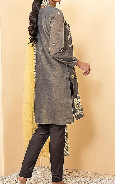 Cross Stitch Dark Grey Missouri Suit | Pakistani Dresses in USA- Image 2