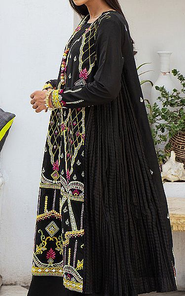 Cross stitch Black Lawn Suit | Pakistani Dresses in USA- Image 2