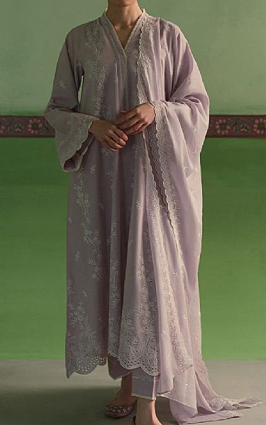 Cross Stitch Lilac Lawn Suit | Pakistani Lawn Suits- Image 1