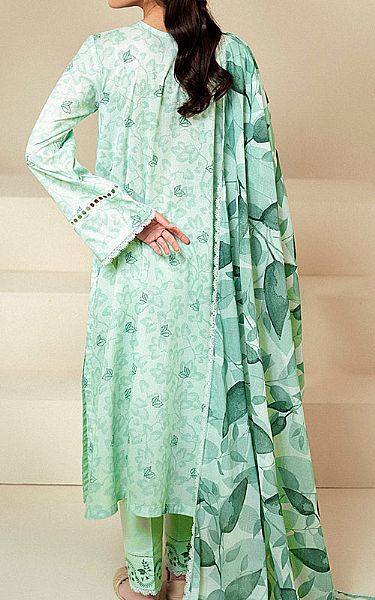 Cross Stitch Sea Green Lawn Suit | Pakistani Lawn Suits- Image 2