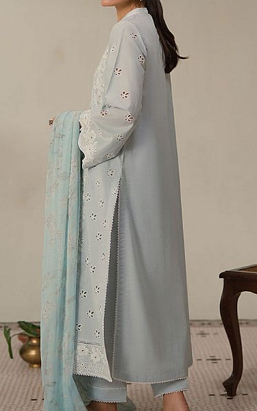 Cross Stitch Baby Blue Lawn Suit | Pakistani Lawn Dress in USA- Image 2