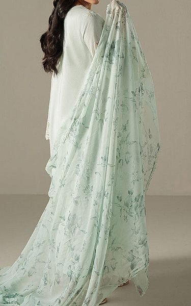 Cross Stitch Light Turquoise Lawn Suit | Pakistani Lawn Dress in USA- Image 2