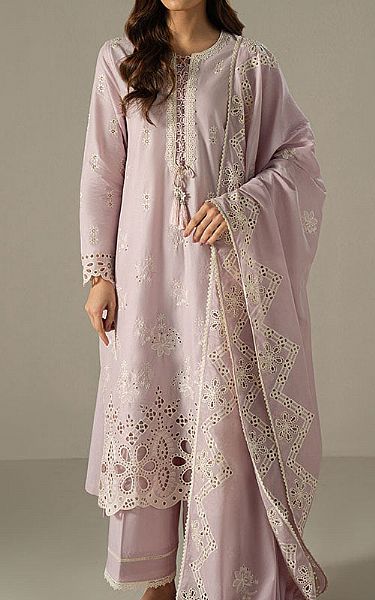Cross Stitch Lilac Lawn Suit | Pakistani Lawn Dress in USA- Image 1