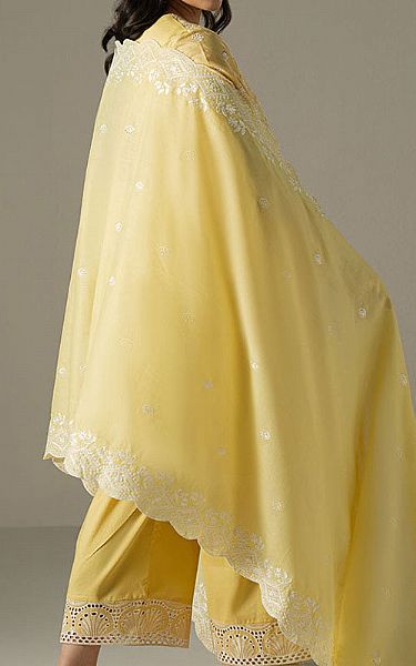 Cross Stitch Yellow Lawn Suit | Pakistani Lawn Dress in USA- Image 2