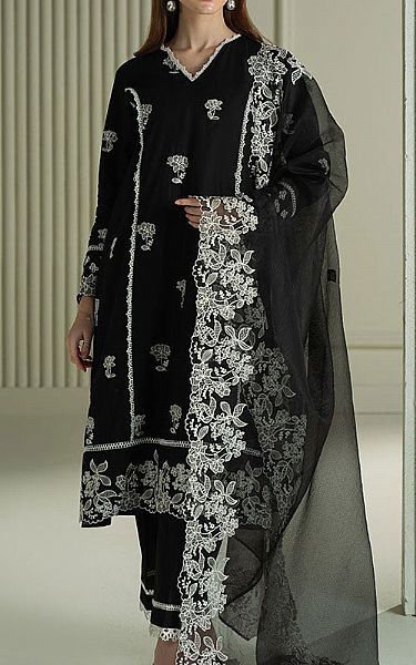 Cross Stitch Black Lawn Suit | Pakistani Lawn Dress in USA- Image 1