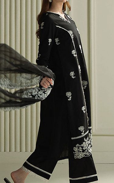 Cross Stitch Black Lawn Suit | Pakistani Lawn Dress in USA- Image 2