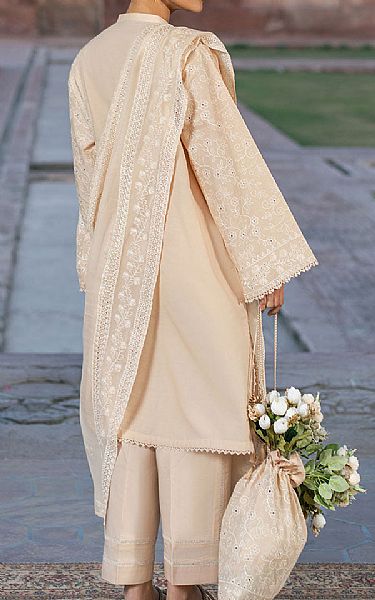 Cross Stitch Beige Lawn Suit | Pakistani Lawn Dress in USA- Image 2