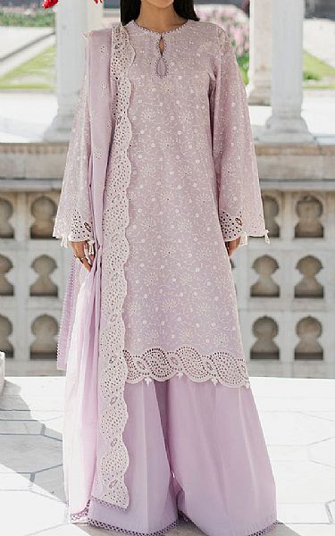 Cross Stitch Lilac Lawn Suit | Pakistani Lawn Dress in USA- Image 1