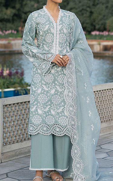 Cross Stitch Cadet Grey Lawn Suit | Pakistani Lawn Dress in USA- Image 1