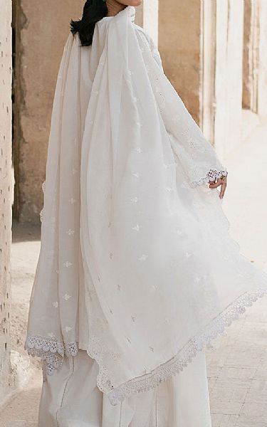Cross Stitch White Lawn Suit | Pakistani Lawn Dress in USA- Image 2